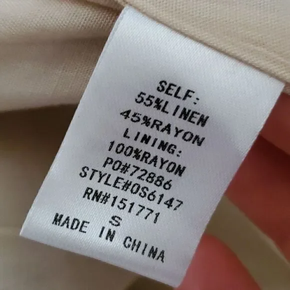 Gilli | Linen Button-down Skirt - Picture 7 of 7